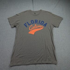 Florida Gators T Shirt Mens Medium Gray Graphic NCAA Knights Apparel